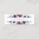 Buscar rsvp tarjetas de visita Acuarela floral