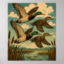 Buscar patos arte Cazador de patos