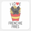 Buscar frenchie pegatinas Amante del perro