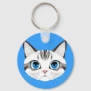 Buscar ojos brillantes llaveros Gato