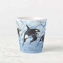 Buscar delfín de la acuarela tazas Para todos