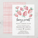Buscar bebé fresa invitaciones baby shower Fruta
