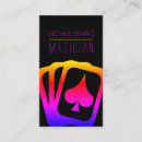 Buscar magician tarjetas de visita Diversión