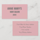 Buscar naranja rojo tarjetas de visita Para ella