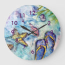 Buscar flip flop relojes de pared Playa