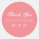 Buscar rústico boda pegatinas Rosa