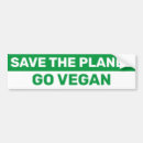 Buscar abuso pegatinas parachoque Vegetariano
