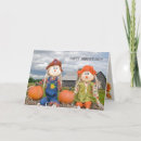 Buscar espantapájaros tarjetas Calabaza