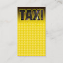 Buscar taxi elegante tarjetas de visita Taxista