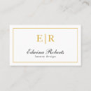Buscar monogram tarjetas de visita Profesional