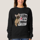 Buscar perro mujer sudaderas Bulldog francés