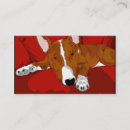 Buscar matones tarjetas de visita Perrito