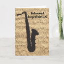 Buscar sax tarjetas Músico