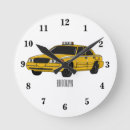 Buscar taxi relojes de pared Transporte