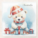 Buscar oso polar posavasos Nieve