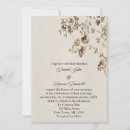 Buscar pergamino vintage invitaciones Floral