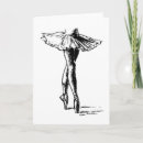 Buscar zapatos de ballet tarjetas Bailarín