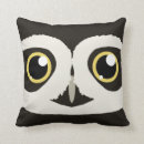 Buscar búho del dibujo animado cojines Niños