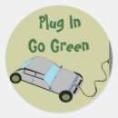 Buscar coches eléctricos pegatinas Verde