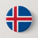Buscar bandera de islandia chapas Patriótico