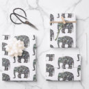 Buscar elefante blanco papel de regalo Para ella