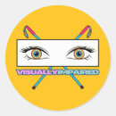 Buscar visual pegatinas Baja visión