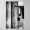 Buscar guitarra acústica posters Clásico