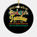 Buscar profesor de inglés adornos Divertido