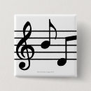 Buscar nota musical chapas Blanco y negro