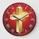 Buscar diseño cristiano relojes de pared Jesús