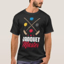 Buscar croquet camisetas Jugador