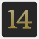 Buscar número 14 pegatinas Catorce