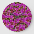 Buscar orquídeas relojes de pared Para ella