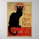 Buscar gato francés posters Chat noir