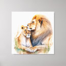 Buscar mujer lienzos Animales