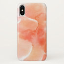 Buscar acuarelas anaranjadas iphone fundas Aguamarina