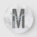 Buscar mármol relojes de pared Moderno