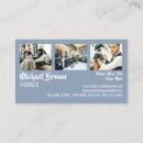 Buscar barbero tarjetas de visita Elegante