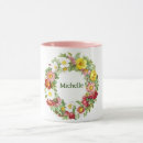 Buscar primavera tazas Plantilla