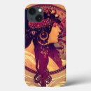 Buscar alphonse mucha iphone fundas Elegante