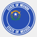 Buscar bandera de nevada pegatinas Estados unidos