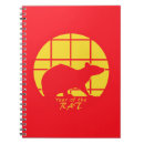 Buscar zodiaco chino cuadernos Rojo