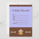 Buscar hueso de perro invitaciones General y unisex