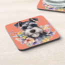 Buscar perro schnauzer posavasos Adorable