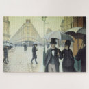 Buscar calle de parís puzzles Caillebotte