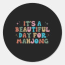 Buscar mahjong pegatinas Vintage