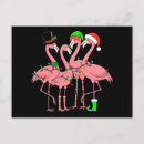 Buscar christmas flamingo postales Navidades
