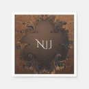 Buscar hojas de otoño servilletas País