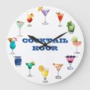 Buscar martini relojes de pared Hora feliz