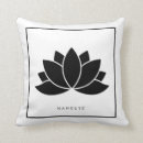 Buscar flor de loto blanco cojines Yoga